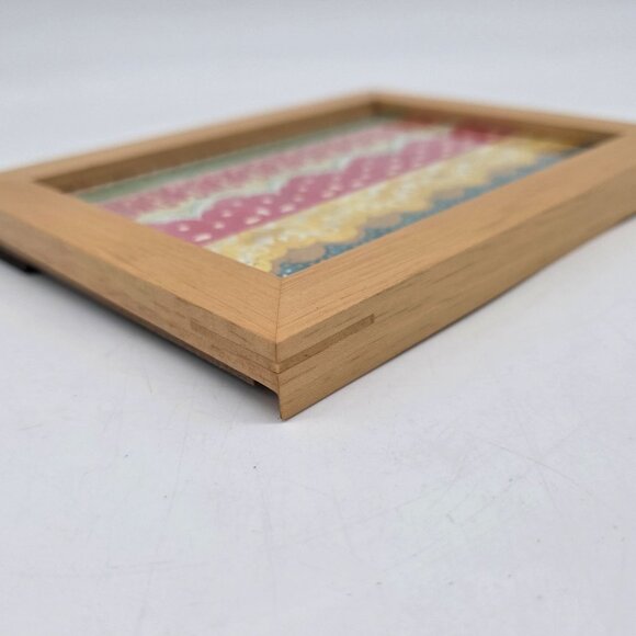 Decorative Bamboo Wooden Picture Photo Frame 4"x6" Thailand a - Picture 10 of 11